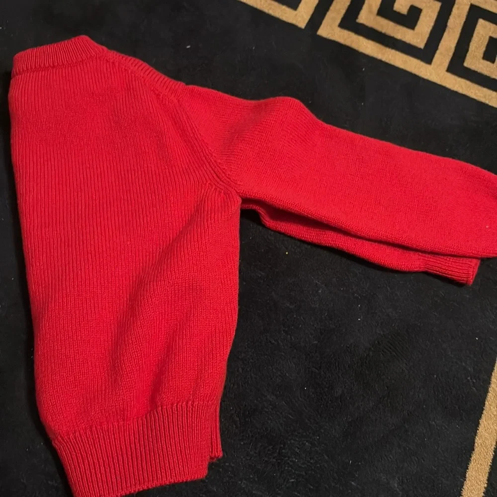 Red Versace Sweater - Picture 2 of 2